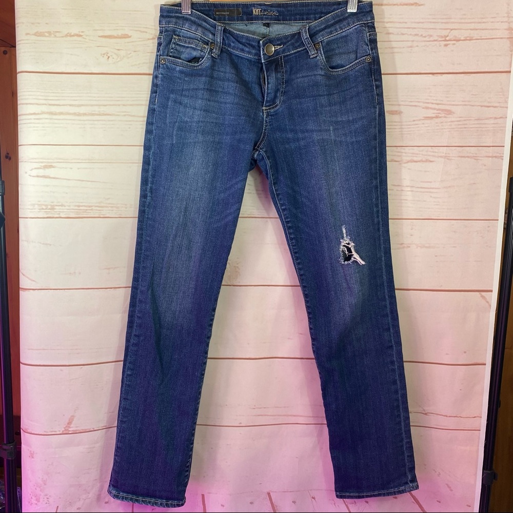 Kut From the Kloth Boyfriend Crop Jeans Size 4